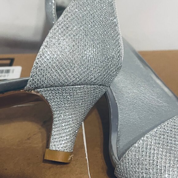 IDIFU NWB-Women's 2" Kitten Heels-Formal Stretch Strappy Ankle-Open Toe-Sz. 9 - Picture 8 of 16